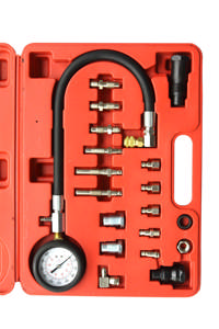 Cylinder pressure meter set
