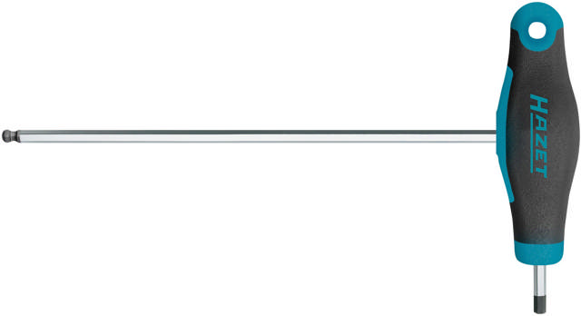 HAZET Screwdriver ∙ with T-handle 829KK-4 ∙ Inside hexagon profile ∙ 4 mm