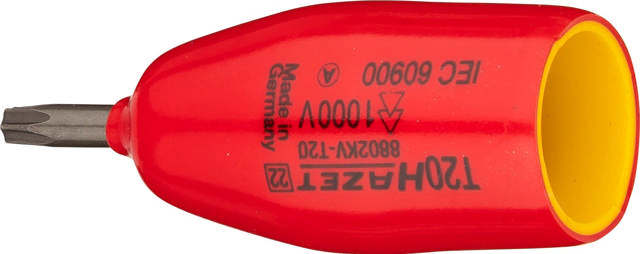 HAZET Screwdriver socket 8802KV-T20 ∙ Square, hollow 10 mm (3/8 inch) ∙ Inside TORX® profile ∙ T20
