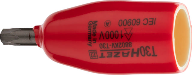 HAZET Screwdriver socket 8802KV-T30 ∙ Square, hollow 10 mm (3/8 inch) ∙ Inside TORX® profile ∙ T30