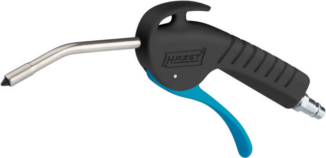 HAZET Air blow gun ∙ 100 mm ∙ quiet ∙ with bent pipe 9040P-3