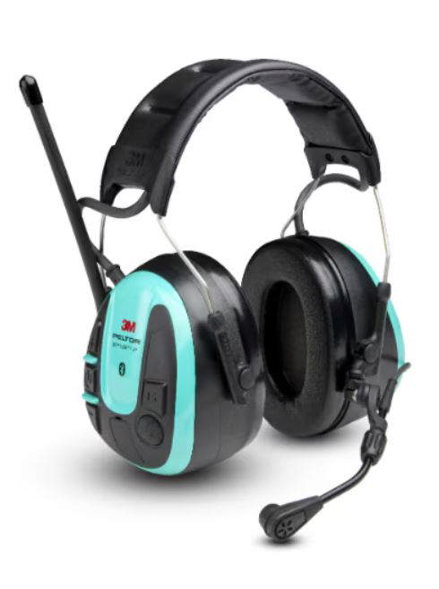 3M PELTOR HØREVÆRN WS ALERT XP+ FM-radioheadset, RDS, app MultiPoint Bluetooth