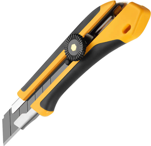 Bato hobbykniv B-CXH 25mm m/skruelås Soft Grip