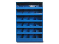 Beka boltreol Med 24 rum 500x775x160mm Blå