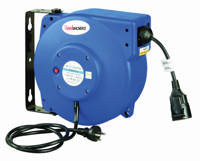 Kabelopruller 230V 3x1,5mm 2000W 15 meter