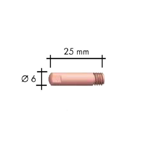 Esab Tråddyse W0,8 M6x6x25mm