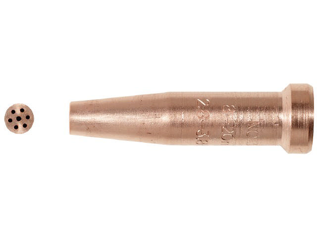 AGA Skæremundstykke HA 411-1 1-3mm pakke Med 2 stk. Restsalg