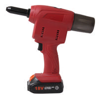 FLAIR akku blindnittepistol 18V 2,4-4,8mm m/2 batterier og oplader