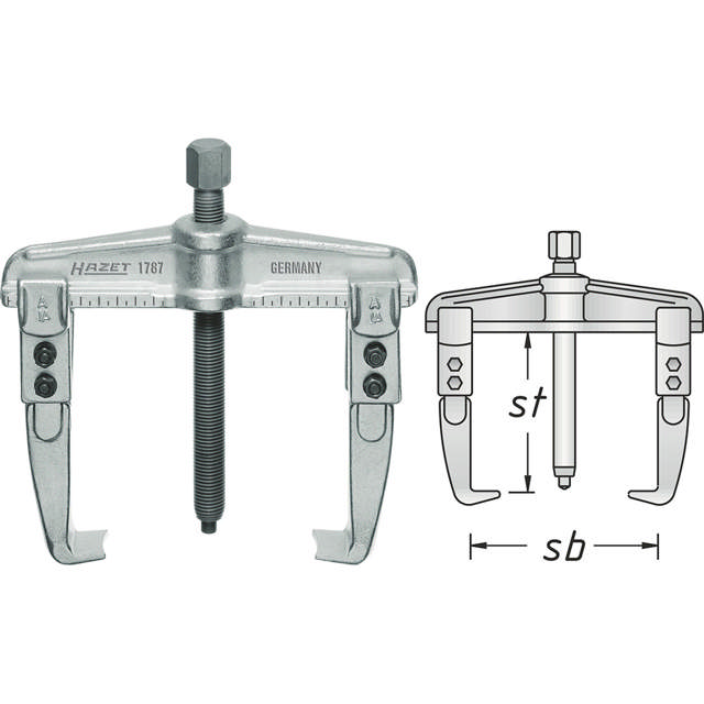 HAZET 2-ARMET AFTRÆKKER