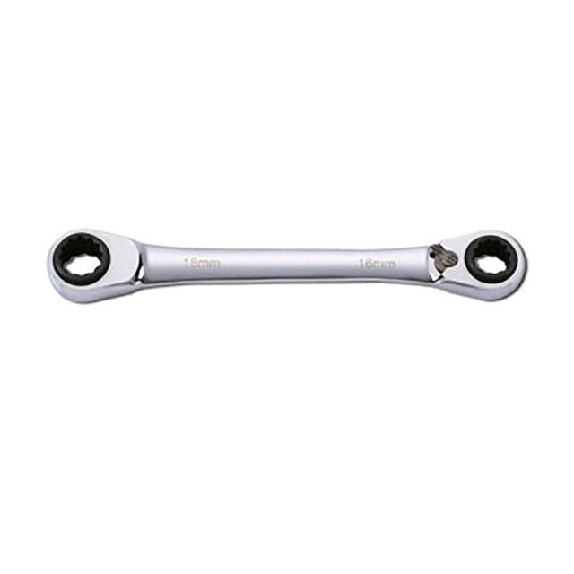 4in1 Ring ratchet wrench 16-17 & 18-19