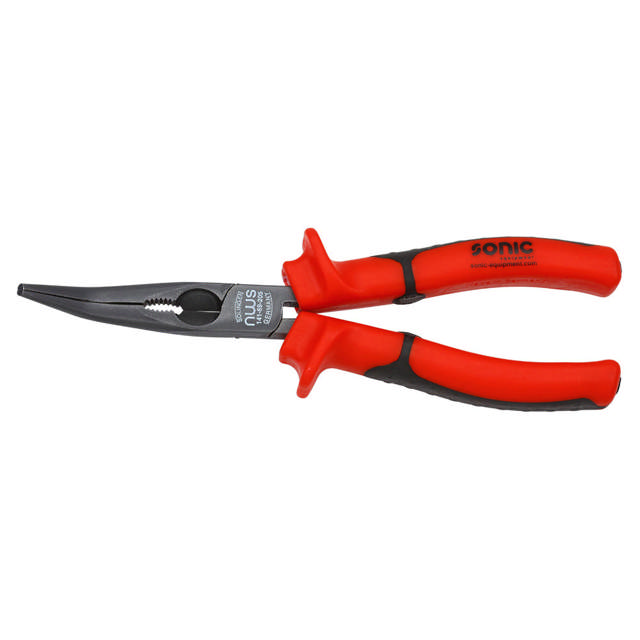 Bent long nose pliers 8''