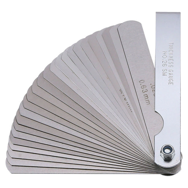 Feeler gauge 26-pcs.