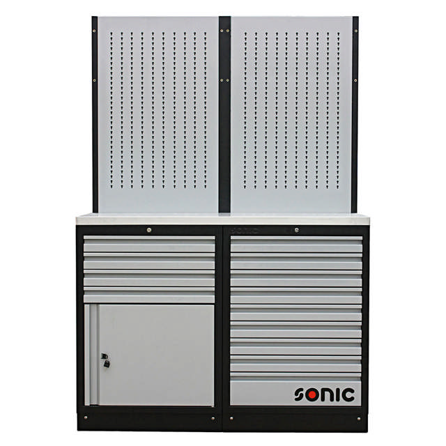 MSS 1348mm setup with stainless steel worktop