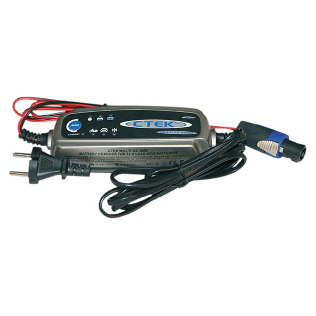 Battery charger for booster 12/24V 2400-1200CA (48109+48111)