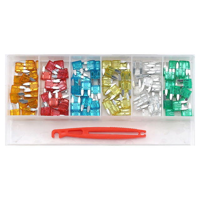 Assortment of automotive fuses 121pcs