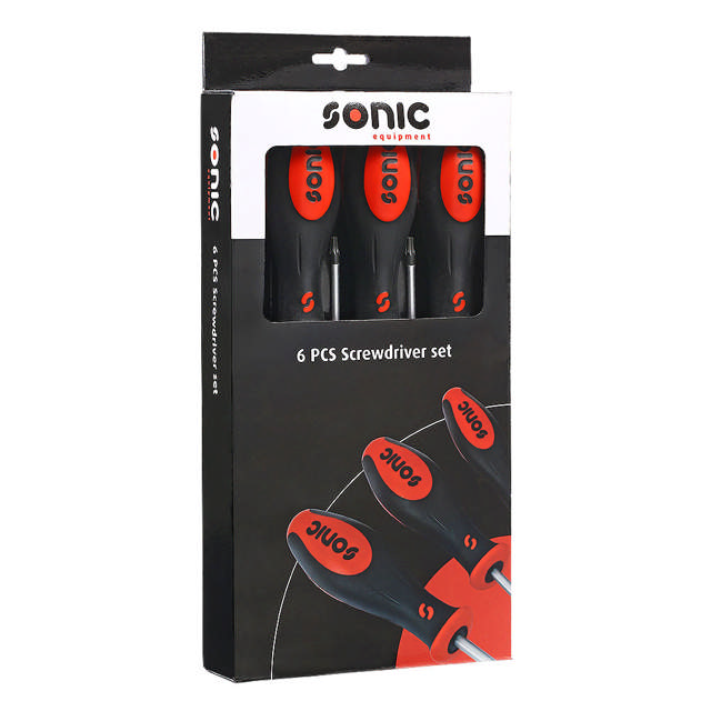 6pcs Screwdriver set TX in colour box