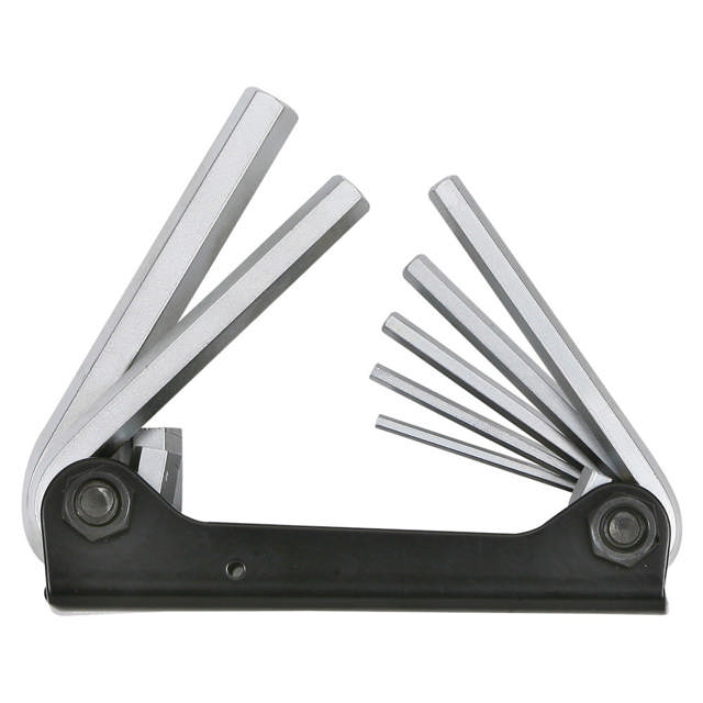 Hexagon key wrench set (folding) 7-pcs
