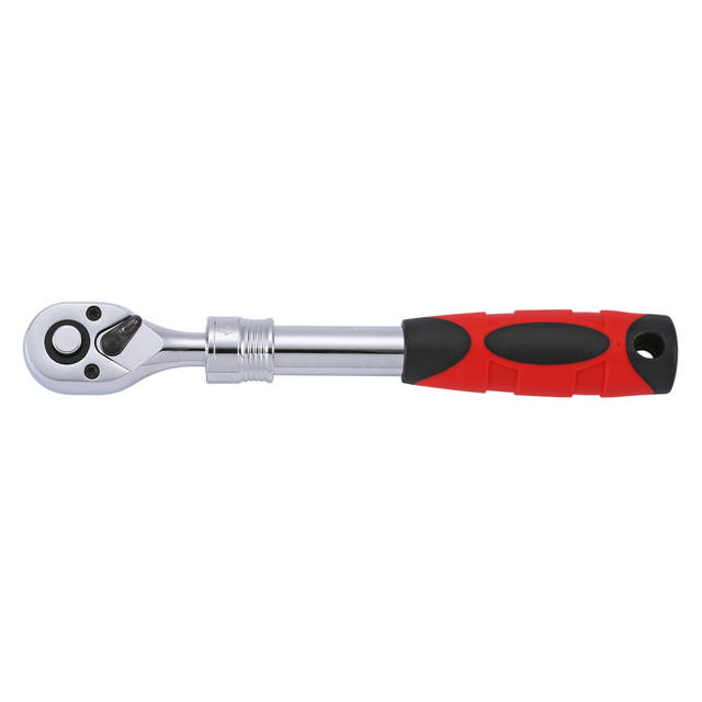 Extendable ratchet 1/4'' -72 teeth