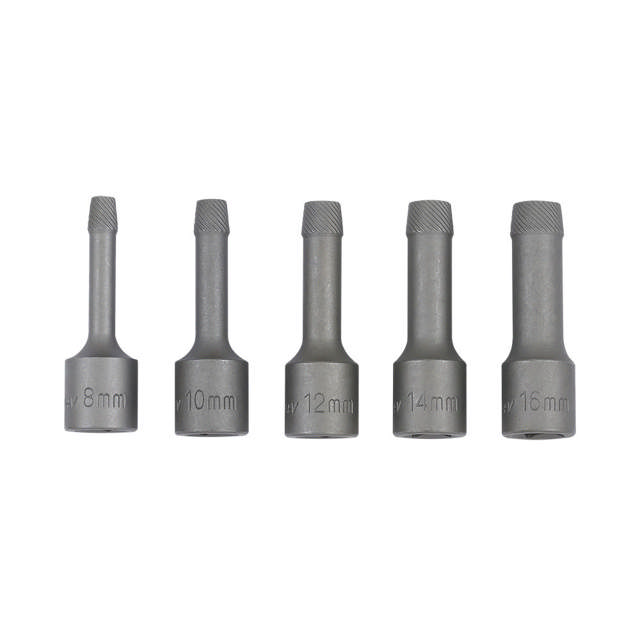 Bolt twister socket set 1/2'', 5-pcs.