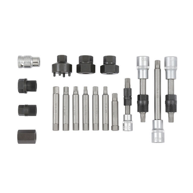 Alternator pulley set 18-pcs.