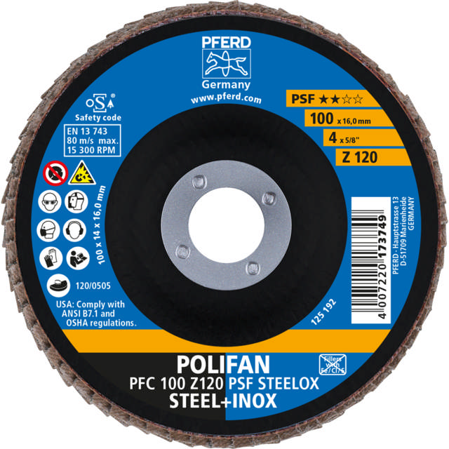 PFC 100 Z 120 PSF STEELOX/16,0