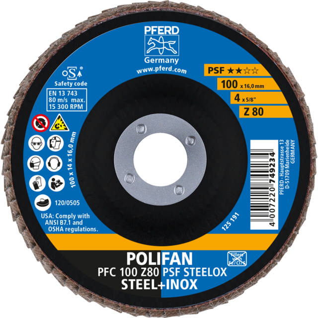 PFC 100 Z 80 PSF STEELOX/16,0