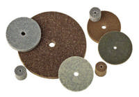 3M Scotch-Brite™ Sammenpresset hjul XL-UW 2A MED, Grå/Sort, 152x12x12mm