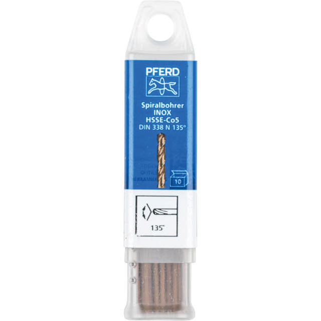 SPB DIN 338 HSSE N 1,5 INOX