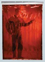 Esab Svejsegardin 1,8x1,4 mtr Mørk rød